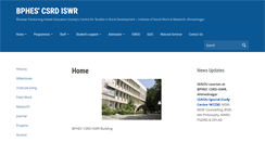 Desktop Screenshot of csrd.edu.in